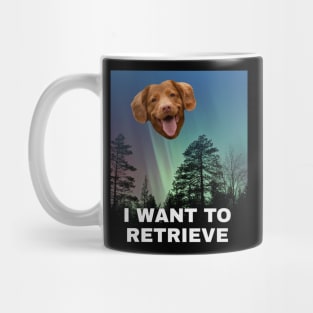 I Want to Retrieve X-Files Poster Parody Mug